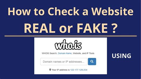 watch for fake domains|how to detect a fake site.